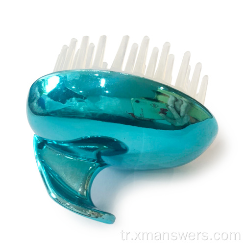 Silikon Şampuan Fırçası Saç Masaj Fırçası Şampuan Artifact